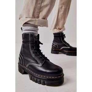 Free People Audrick Quilted Lace Up Boots